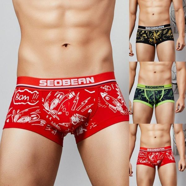 men's new style fashion printed underwear comfortable underwear boxer men mesh shorts plus size solid men's clothing1, Black;white
men's new style fashion printed underwear comfortable underwear boxer men mesh shorts plus size solid men's clothing1, Black;white