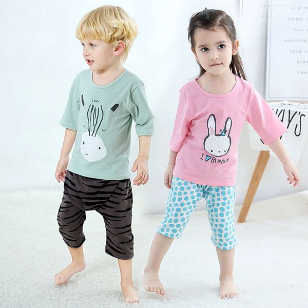 cartoon pajamas summer thin new boys' children's lycra suit girls' home air conditioning cloth 6q20, Blue;red
cartoon pajamas summer thin new boys' children's lycra suit girls' home air conditioning cloth 6q20, Blue;red