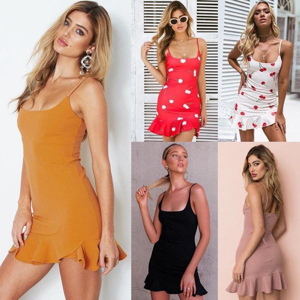 2018 sweet fashion summer women ladies dress sundress 5 style sleeveless solid print ruffles skinny mini dress size s//l/xl, Black;gray
2018 sweet fashion summer women ladies dress sundress 5 style sleeveless solid print ruffles skinny mini dress size s//l/xl, Black;gray