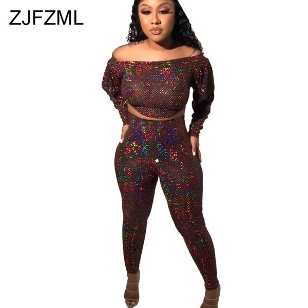 glitter sequined spliced two piece set women party club outfits slash neck long sleeve crop and pencil legging outfits c0123, Gray
glitter sequined spliced two piece set women party club outfits slash neck long sleeve crop and pencil legging outfits c0123, Gray