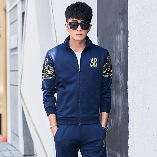 spring autumn men sportswear tracksuit zip up jacket loose running jogging outfits workout casual set sport suit sweatshirt+pant, Black;blue
spring autumn men sportswear tracksuit zip up jacket loose running jogging outfits workout casual set sport suit sweatshirt+pant, Black;blue