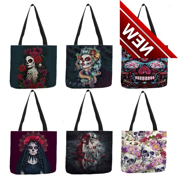 day of the dead floral print tote bag handbags for women halloween sugar skull girl shopping bags large capacity b01104
day of the dead floral print tote bag handbags for women halloween sugar skull girl shopping bags large capacity b01104