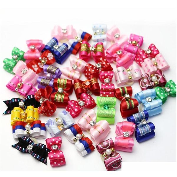50 pc/lot handmade pearl dog hair bows ribbon grooming bows pet hair accessories ymiph
50 pc/lot handmade pearl dog hair bows ribbon grooming bows pet hair accessories ymiph