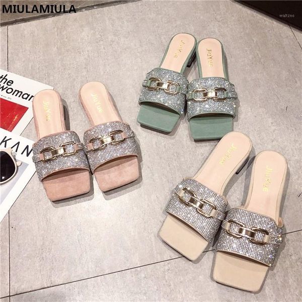 miulamiula designers 2020 summer new bling rhinestone metal chain decoration flat slippers loafers mules flip flops1, Black
miulamiula designers 2020 summer new bling rhinestone metal chain decoration flat slippers loafers mules flip flops1, Black