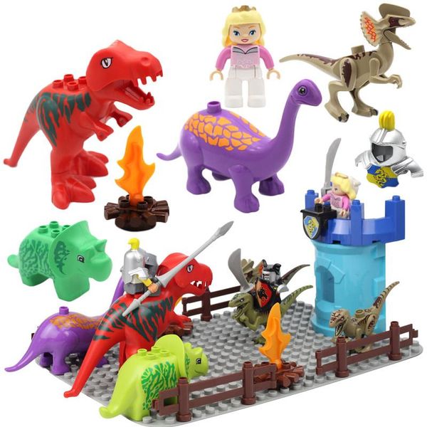large particle model building blocks dinosaur princess knight castle big bricks set creative diy action figure toys for children qyligl
large particle model building blocks dinosaur princess knight castle big bricks set creative diy action figure toys for children qyligl
