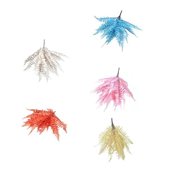 48cm artificial flowers simulation pteris phoenix leaf 13 forks plant flower bouquet fake wedding home wall party decoration diy
48cm artificial flowers simulation pteris phoenix leaf 13 forks plant flower bouquet fake wedding home wall party decoration diy