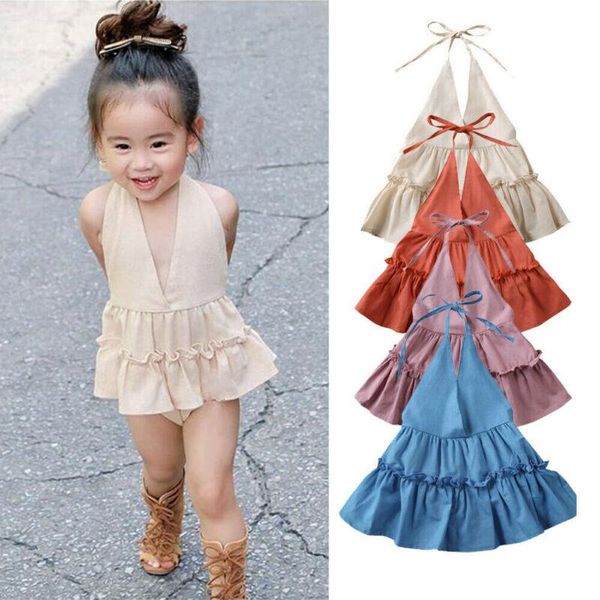 girl's dresses pudcoco born baby girl romper bodysuit tutu dress cotton linen clothes summer, Red;yellow
girl's dresses pudcoco born baby girl romper bodysuit tutu dress cotton linen clothes summer, Red;yellow