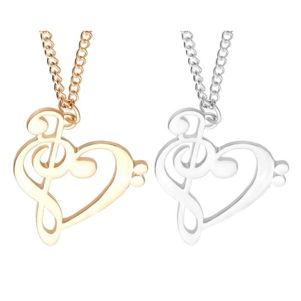 fashion music love heart charm pendant friends forever bff necklaces for women men friendship jewelry colar amigos, Silver
fashion music love heart charm pendant friends forever bff necklaces for women men friendship jewelry colar amigos, Silver