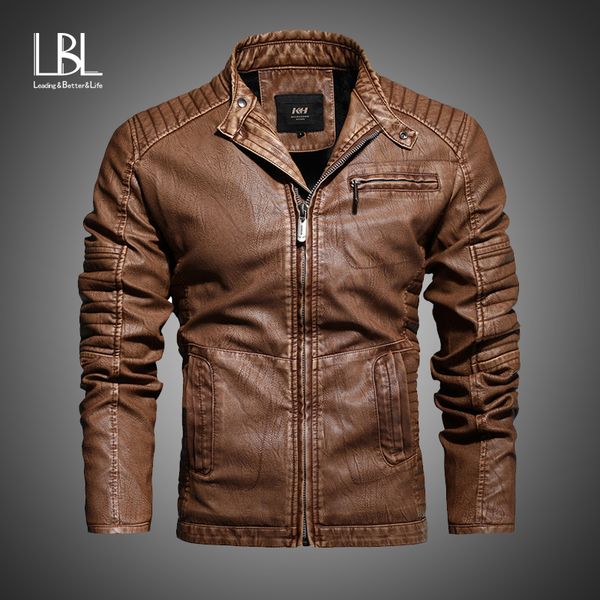 brand new leather jacket men autumn winter fleece warm wool liner leather coat men windbreaker mens leather jacket abrigo hombre 1027, Black;brown
brand new leather jacket men autumn winter fleece warm wool liner leather coat men windbreaker mens leather jacket abrigo hombre 1027, Black;brown