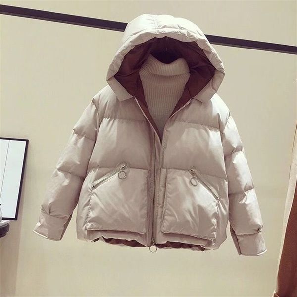 winter jacket women new hooded black short parkas mujer casual cotton overcoat femme loose thick warm jackets womens 201210
winter jacket women new hooded black short parkas mujer casual cotton overcoat femme loose thick warm jackets womens 201210