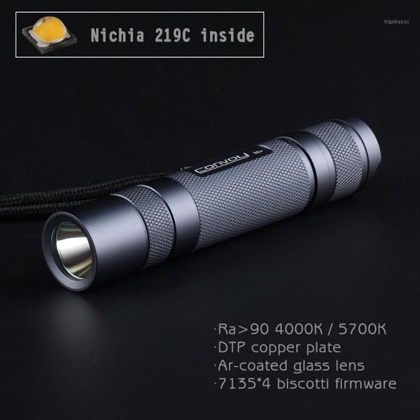 flashlights torches gray convoy s2+ with nichia 219c,ra>90,dtp plate,ar-coated glass lens,7135 biscotti firmware1
flashlights torches gray convoy s2+ with nichia 219c,ra>90,dtp plate,ar-coated glass lens,7135 biscotti firmware1