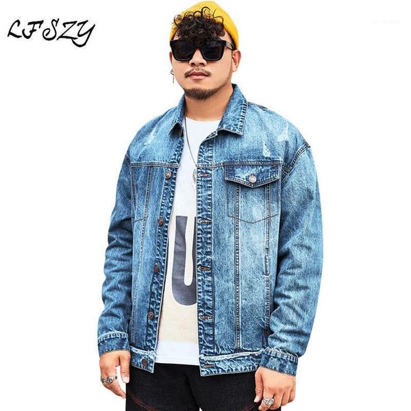 large size men's denim jacket male autumn korean version of the trend street retro large size jacket light blue denim1, Black;brown
large size men's denim jacket male autumn korean version of the trend street retro large size jacket light blue denim1, Black;brown