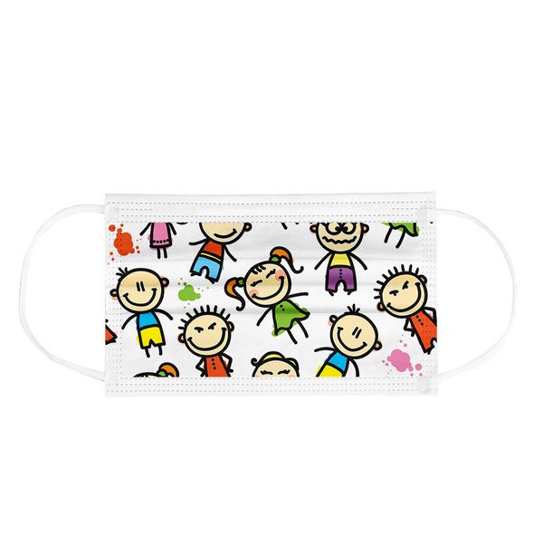 print 10/20/50/100pcs disposable non-woven cartoon face fashion colored children cover mouth mask with design d1
print 10/20/50/100pcs disposable non-woven cartoon face fashion colored children cover mouth mask with design d1