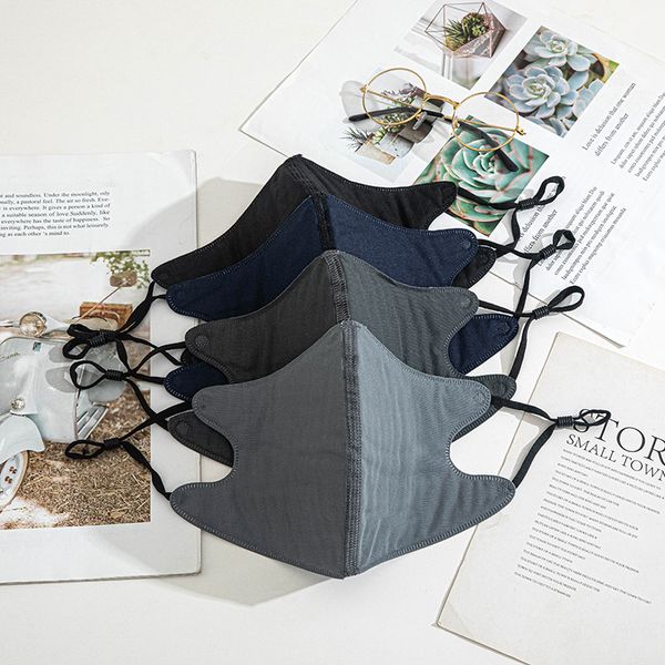 dhl shipping solid color cotton mask 5 styles breathable dustproof mouth cover reusable outdoor protective face masks kimter-l826fa
dhl shipping solid color cotton mask 5 styles breathable dustproof mouth cover reusable outdoor protective face masks kimter-l826fa
