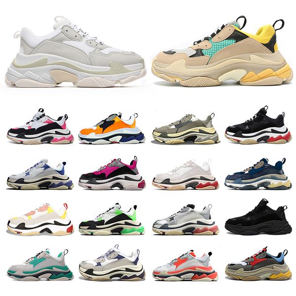 brand luxury triple s paris designer fashion mens women casual dad shoes trainers increasing vintage beige leather platform sneakers, Black
brand luxury triple s paris designer fashion mens women casual dad shoes trainers increasing vintage beige leather platform sneakers, Black