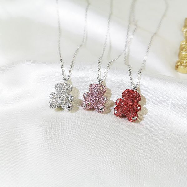fashion 925 sterling silver bear necklace full diamond 3d three-dimensional teddy bear pendant clavicle chain cute wild birthday gift fashio
fashion 925 sterling silver bear necklace full diamond 3d three-dimensional teddy bear pendant clavicle chain cute wild birthday gift fashio