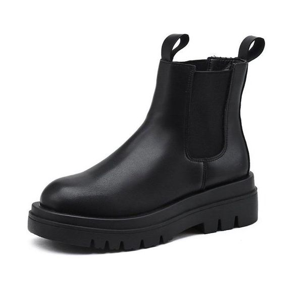 women's shoes 2020 autumn new korean fashion all-match college style low-heel short boots street female martin boots botas mujer, Black
women's shoes 2020 autumn new korean fashion all-match college style low-heel short boots street female martin boots botas mujer, Black