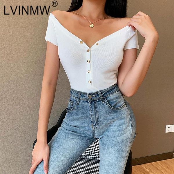 lvinmw v neck short sleeve off shoulder single breasted t shirt 2020 autumn women fashion skinny crop female club tees, White
lvinmw v neck short sleeve off shoulder single breasted t shirt 2020 autumn women fashion skinny crop female club tees, White