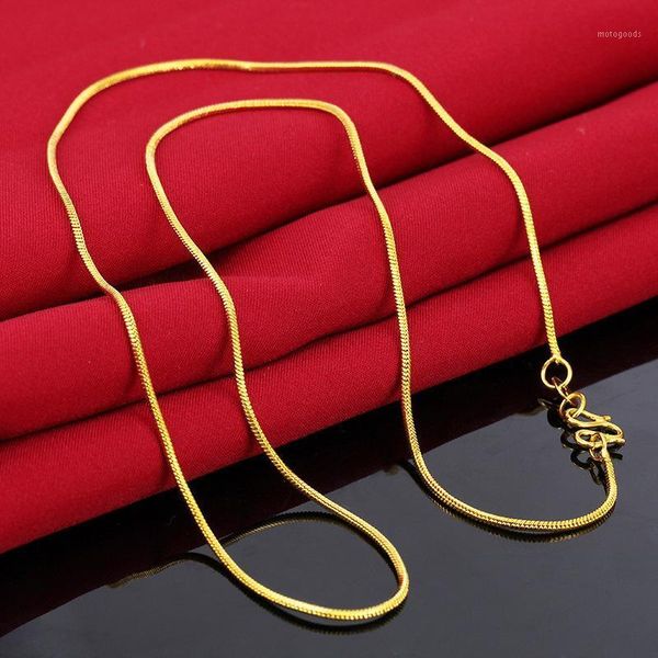 chains factory price vietnam gold necklace keep color snake bone chain necklace1, Silver
chains factory price vietnam gold necklace keep color snake bone chain necklace1, Silver