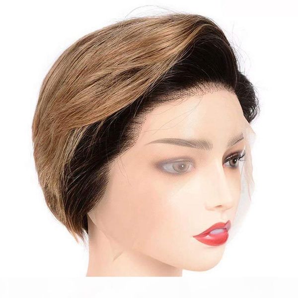 1b 27 ombre blonde 13x4 lace front human hair wigs 100% brazilian remy straight hair wig 150% density pre plucked hairline 8 inch, Black;brown
1b 27 ombre blonde 13x4 lace front human hair wigs 100% brazilian remy straight hair wig 150% density pre plucked hairline 8 inch, Black;brown