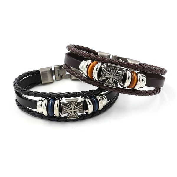 religious retro ornament alloy cross leather bracelet multi-layer beaded men's leather bracelet religio qylgjn
religious retro ornament alloy cross leather bracelet multi-layer beaded men's leather bracelet religio qylgjn