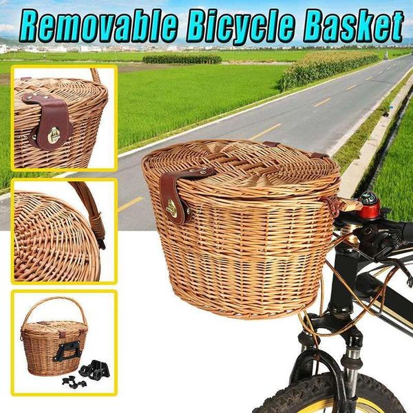 car & truck racks bicycle front basket wicker mtb road bike with cover handmade natural rattan storage cargo container1
car & truck racks bicycle front basket wicker mtb road bike with cover handmade natural rattan storage cargo container1
