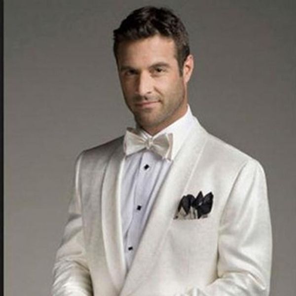ivory mens suits costume homme groom men tuxedos groomsmen wedding party dinner man suit (jacket+pants+tie) 2020, White;black
ivory mens suits costume homme groom men tuxedos groomsmen wedding party dinner man suit (jacket+pants+tie) 2020, White;black