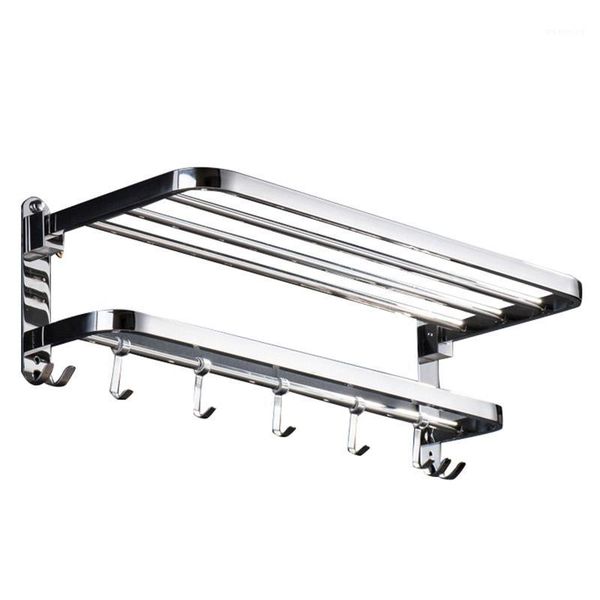 multifunctional stainless steel anti-rust toilet bathroom foldable towel rack wall mounted storage double level with hooks rod h1
multifunctional stainless steel anti-rust toilet bathroom foldable towel rack wall mounted storage double level with hooks rod h1