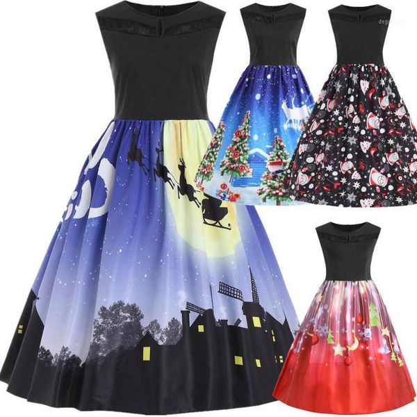costume accessories arrival autumn fashion elegant plus size women clothing casual christmas print dresses a-line dress vestidos large1, Silver
costume accessories arrival autumn fashion elegant plus size women clothing casual christmas print dresses a-line dress vestidos large1, Silver