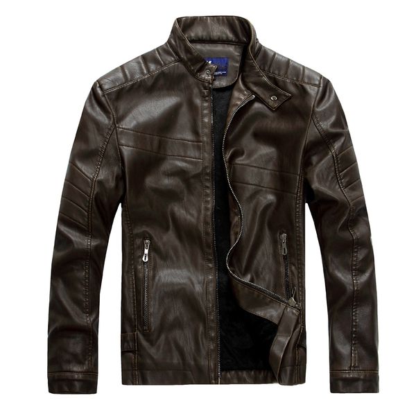 2021 new jaqueta pu couro da motocicleta homens gola ajuste clssico do motociclista jaquetas de moto estilo retro roupas t9yf, Black
2021 new jaqueta pu couro da motocicleta homens gola ajuste clssico do motociclista jaquetas de moto estilo retro roupas t9yf, Black