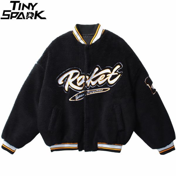 mens hip hop bomber jacket streetwear embroidery furry jacket coat 2020 winter harajuku loose bomber jacket coat outwear black 1027, Black;brown
mens hip hop bomber jacket streetwear embroidery furry jacket coat 2020 winter harajuku loose bomber jacket coat outwear black 1027, Black;brown