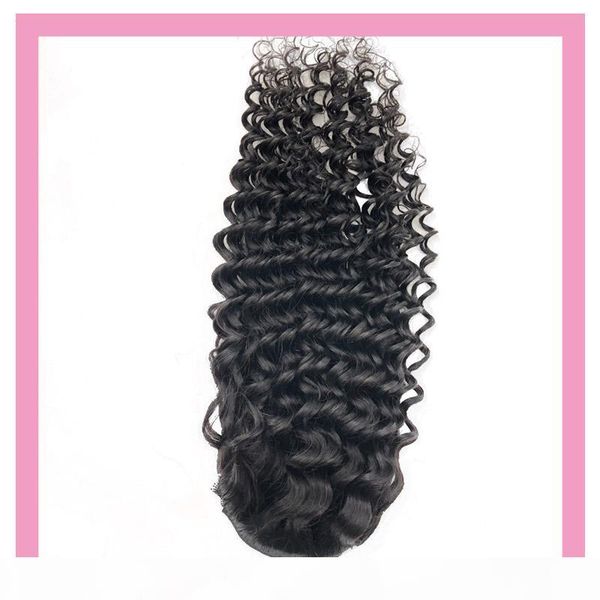brazilian human hair deep wave ponytails 8-26inch deep curly indian virgin hair extensions unprocessed hair products pony tail natural color, Black
brazilian human hair deep wave ponytails 8-26inch deep curly indian virgin hair extensions unprocessed hair products pony tail natural color, Black