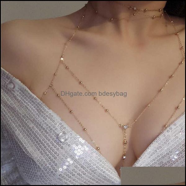pendant necklaces & pendants jewelry kaplan center metal ladies body chain style hollow bikini breast decoration drop delivery 2021 tpk, Silver
pendant necklaces & pendants jewelry kaplan center metal ladies body chain style hollow bikini breast decoration drop delivery 2021 tpk, Silver