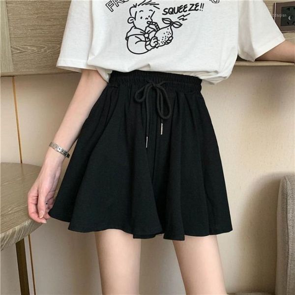 women's shorts liberjog women summer casual loose wide leg elastic waist vintage short culotte plus size female harajuku1, White;black
women's shorts liberjog women summer casual loose wide leg elastic waist vintage short culotte plus size female harajuku1, White;black
