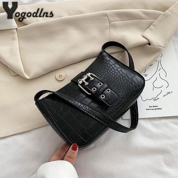 retro crocodile pattern baguette bags mini pu leather shoulder subaxillary bag for women luxury design handbag purse bolsa mujer
retro crocodile pattern baguette bags mini pu leather shoulder subaxillary bag for women luxury design handbag purse bolsa mujer