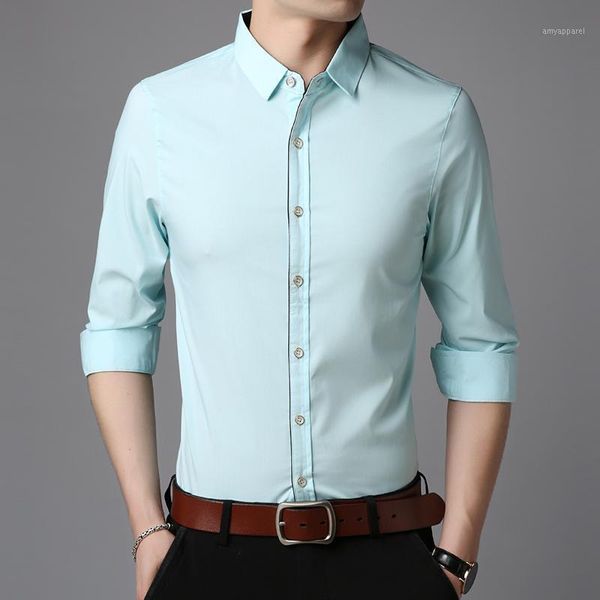 men's casual shirts 2021 fashion brand designer man dress shirt regular fit streetwear long sleeve button up solid color mens clothing1, White;black
men's casual shirts 2021 fashion brand designer man dress shirt regular fit streetwear long sleeve button up solid color mens clothing1, White;black