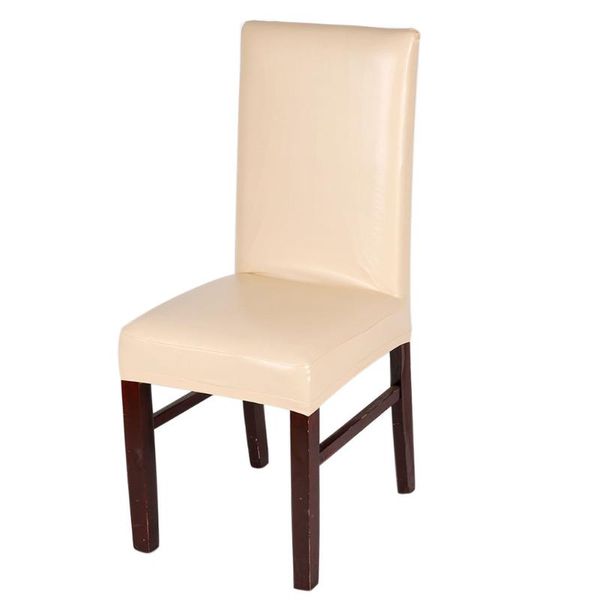 restaurant pu leather solid waterproof oilproof elastic chair cover seat protective home decoration l wedding removable
restaurant pu leather solid waterproof oilproof elastic chair cover seat protective home decoration l wedding removable