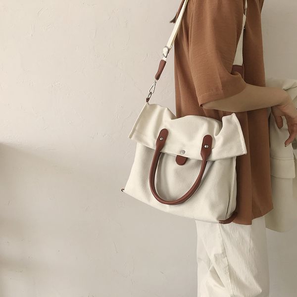 korean canvas women 2020 new fashion net red large capacity tote versatile simple straddle bag c1114
korean canvas women 2020 new fashion net red large capacity tote versatile simple straddle bag c1114
