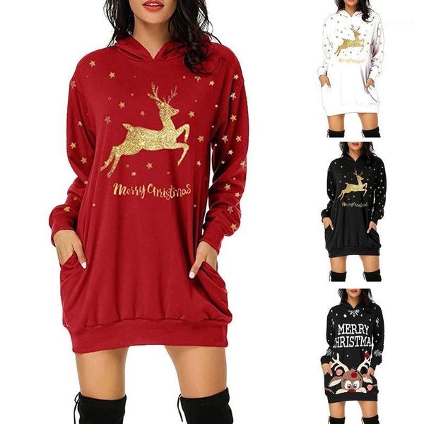 casual dresses women christmas long sleeve hoodies dress reindeer print loose tunic sweatshirt r3mc1, Black;gray
casual dresses women christmas long sleeve hoodies dress reindeer print loose tunic sweatshirt r3mc1, Black;gray