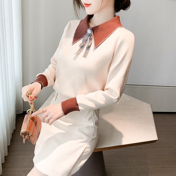 2020 autumn new women's clothing pullover sweater women's sweater knitting bottoming versatile pullover jacket women xlwoy, White;black
2020 autumn new women's clothing pullover sweater women's sweater knitting bottoming versatile pullover jacket women xlwoy, White;black