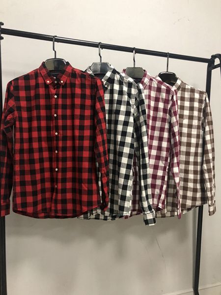 homme tommi 100%cotton camisa masculina men long plaid shirts fashion casual hombre chemises q1106, White;black
homme tommi 100%cotton camisa masculina men long plaid shirts fashion casual hombre chemises q1106, White;black