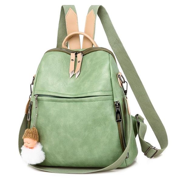 bags for women 2020 new retro fashion zipper ladies backpack pu leather school bag shoulder bag for youth green
bags for women 2020 new retro fashion zipper ladies backpack pu leather school bag shoulder bag for youth green