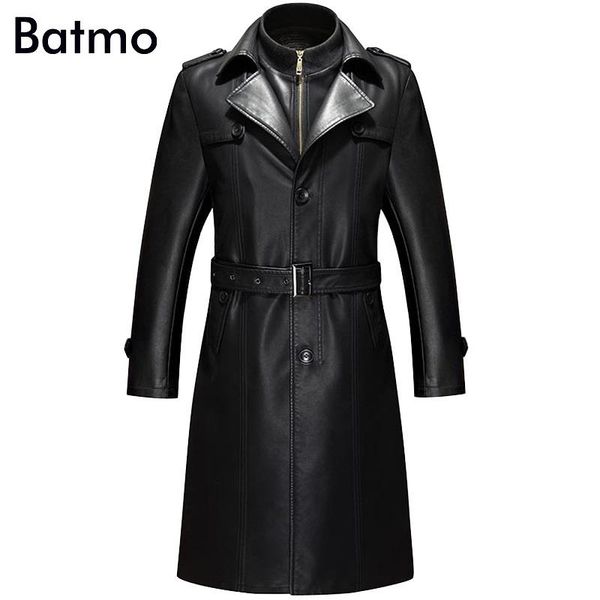 batmo 2021 new arrival winter real leather casual cotton liner coat men,plus-size s-4xl, Black
batmo 2021 new arrival winter real leather casual cotton liner coat men,plus-size s-4xl, Black