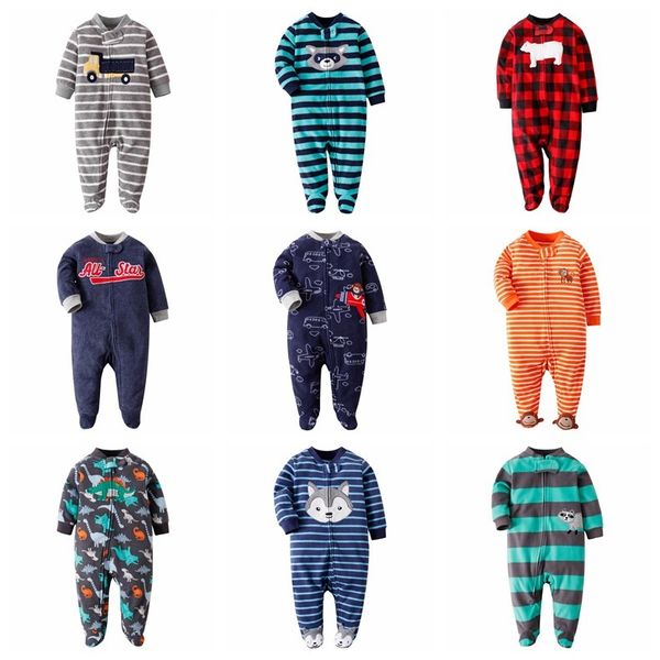 fleece wrap foot crawl long sleeve jumpsuit out in pajamas boy baby girls clothes winter 1024, Blue
fleece wrap foot crawl long sleeve jumpsuit out in pajamas boy baby girls clothes winter 1024, Blue