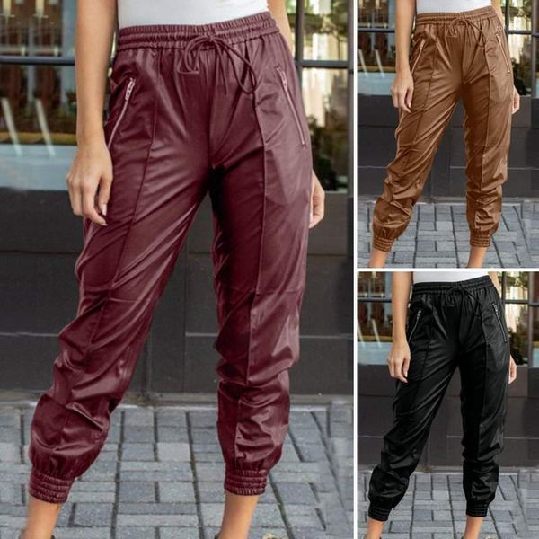 zanzea 2020 fashion spring pants women's pu leather trousers casual long pantalon palazzo plus size solid drawstring turnip 5xl1, Black;white
zanzea 2020 fashion spring pants women's pu leather trousers casual long pantalon palazzo plus size solid drawstring turnip 5xl1, Black;white