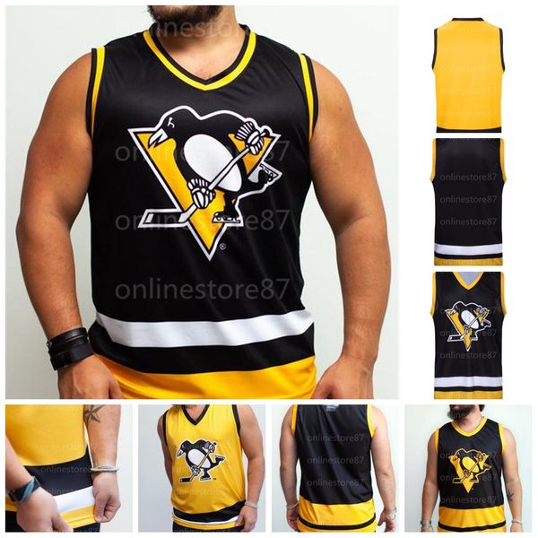 pittsburgh penguins hockey tank black yellow vest customize any number and name hocke jersey
pittsburgh penguins hockey tank black yellow vest customize any number and name hocke jersey