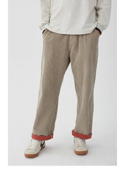 2021 Corduroy Coreano Perna Larga Solta Preguioso Casuais Para Homem e Mulher Novo Mar Reta Hong Kong Vento Zoqa, Black
2021 Corduroy Coreano Perna Larga Solta Preguioso Casuais Para Homem e Mulher Novo Mar Reta Hong Kong Vento Zoqa, Black