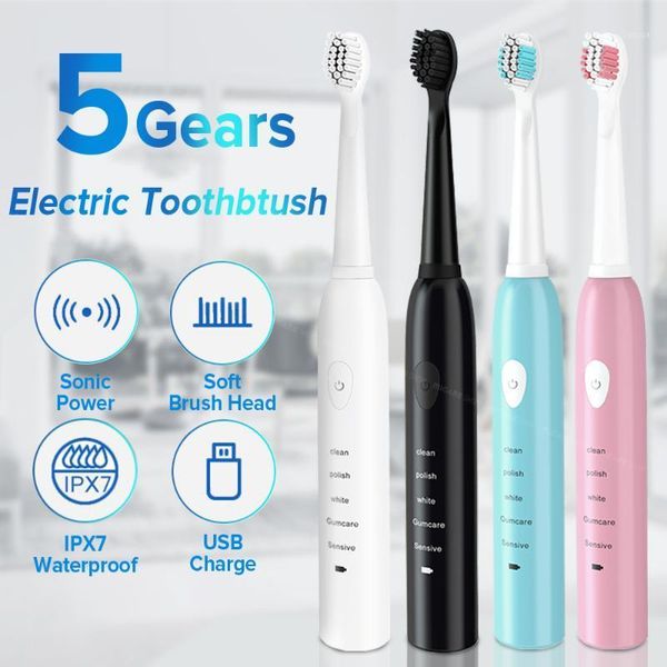smart electric toothbrush powerful ultrasonic sonic usb rechargeable tooth brush electronic washable brush1
smart electric toothbrush powerful ultrasonic sonic usb rechargeable tooth brush electronic washable brush1