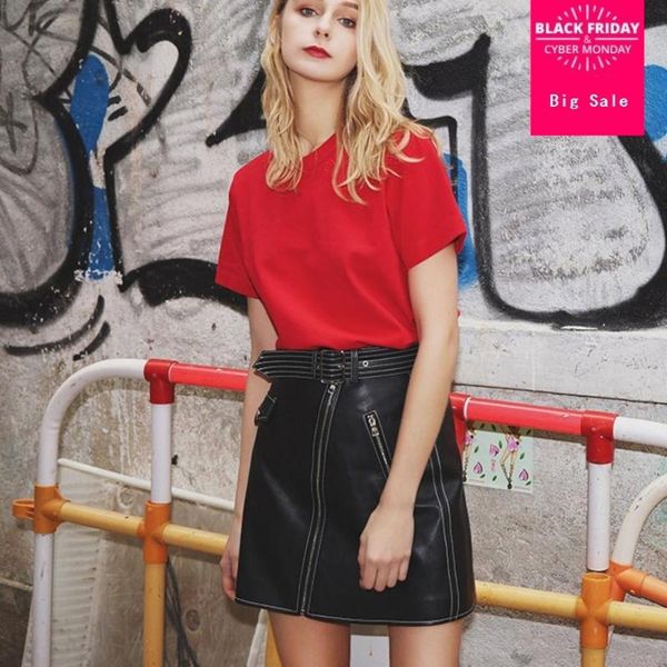 2020 spring ladies skirt black high waist above knee leather skirt female summer package hip a word small wj1836
2020 spring ladies skirt black high waist above knee leather skirt female summer package hip a word small wj1836