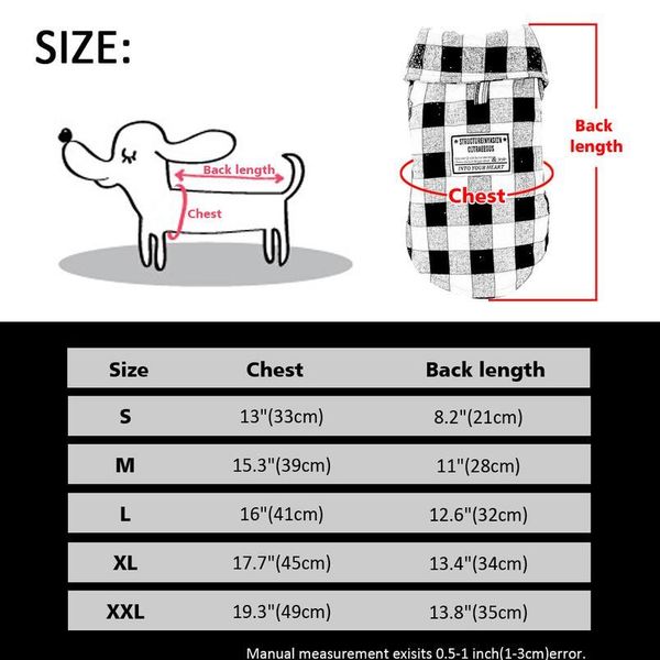 winter dog clothes soft plaid chihuahua pug french bulldog clothes pet puppy clothing jacket for small medium dogs cost jlldax
winter dog clothes soft plaid chihuahua pug french bulldog clothes pet puppy clothing jacket for small medium dogs cost jlldax